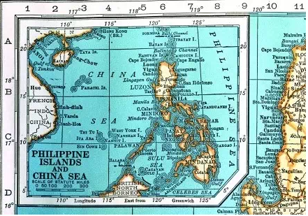 温哥华惊现美国1947年版地图:南海的确标注是中国的!图片
